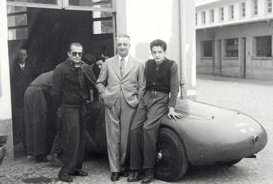 Enzo og Dino Ferrari 1947