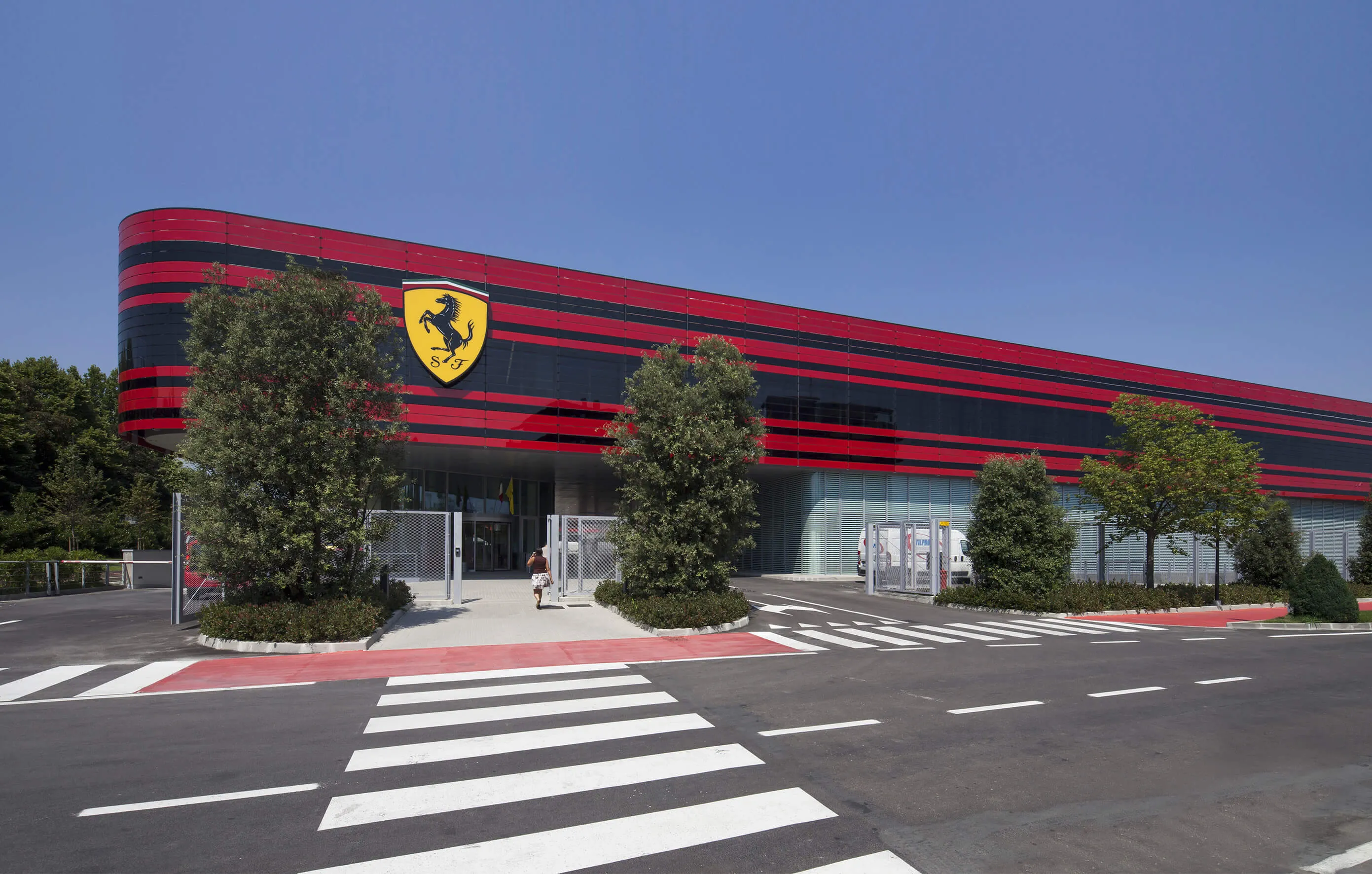 Ferrari hovedkvarter Maranello Italia