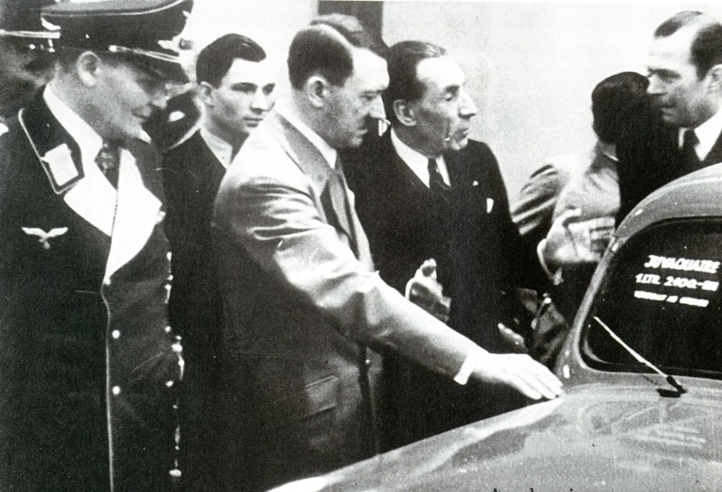 Hermann Göring, Adolf Hitler og Louis Renault - Berlin 1939