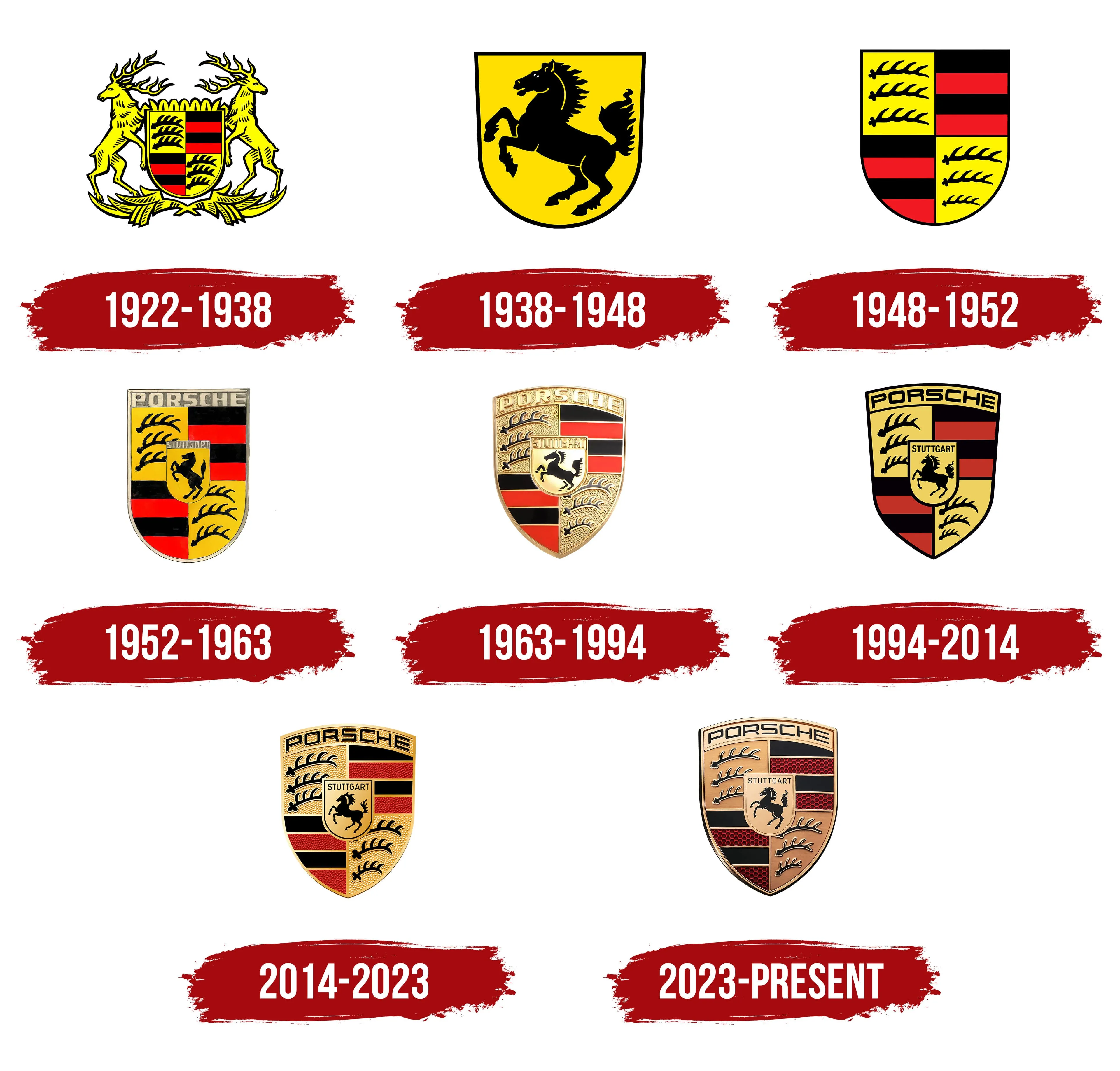 Alle Porsche-logoer